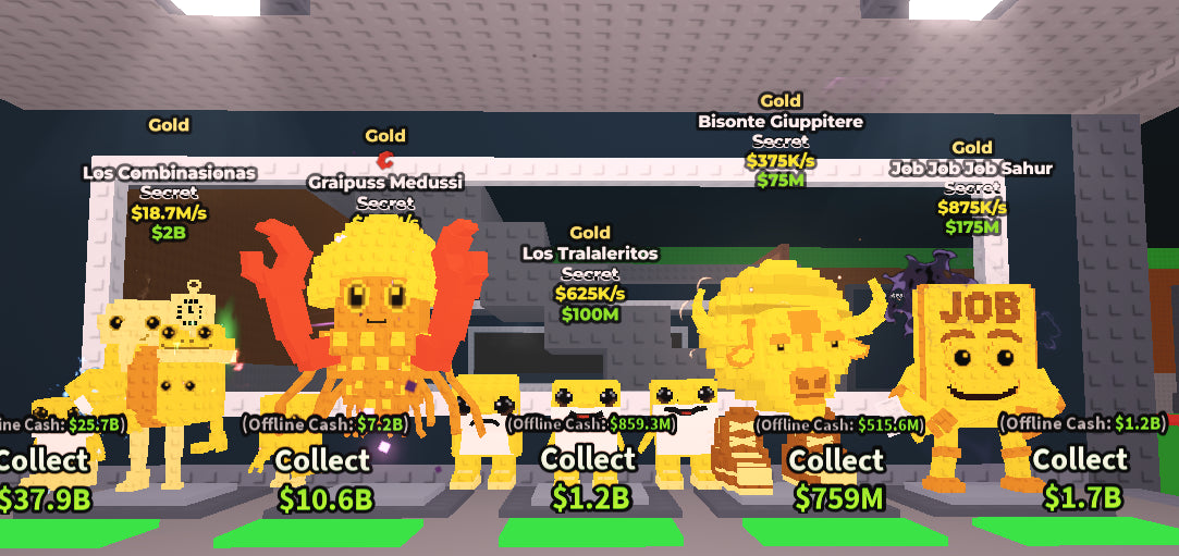 Gold base ( complete your 110/110 index )